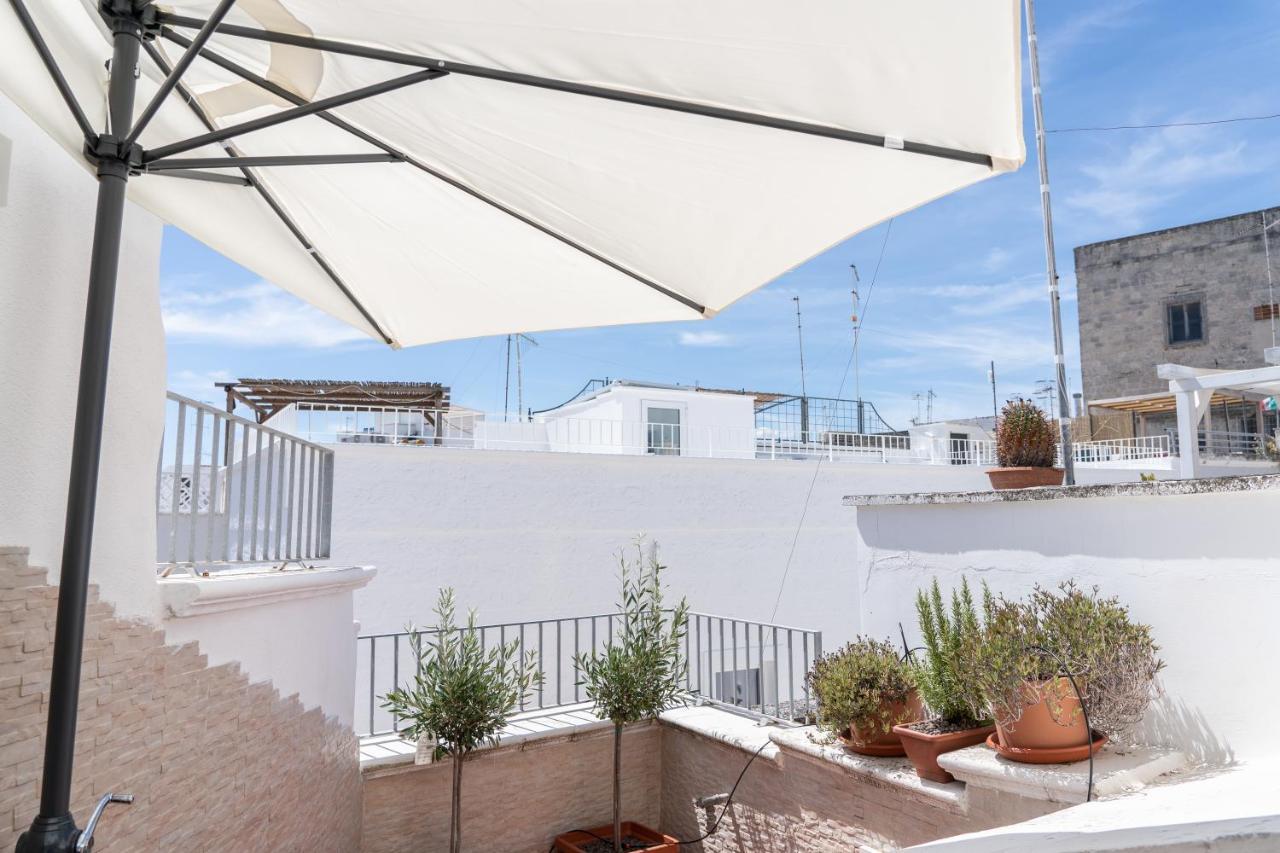 Wineart House, Terracielo Indipendente Nel Centro Di Monopoli公寓 外观 照片