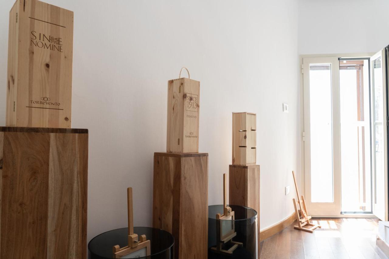 Wineart House, Terracielo Indipendente Nel Centro Di Monopoli公寓 外观 照片