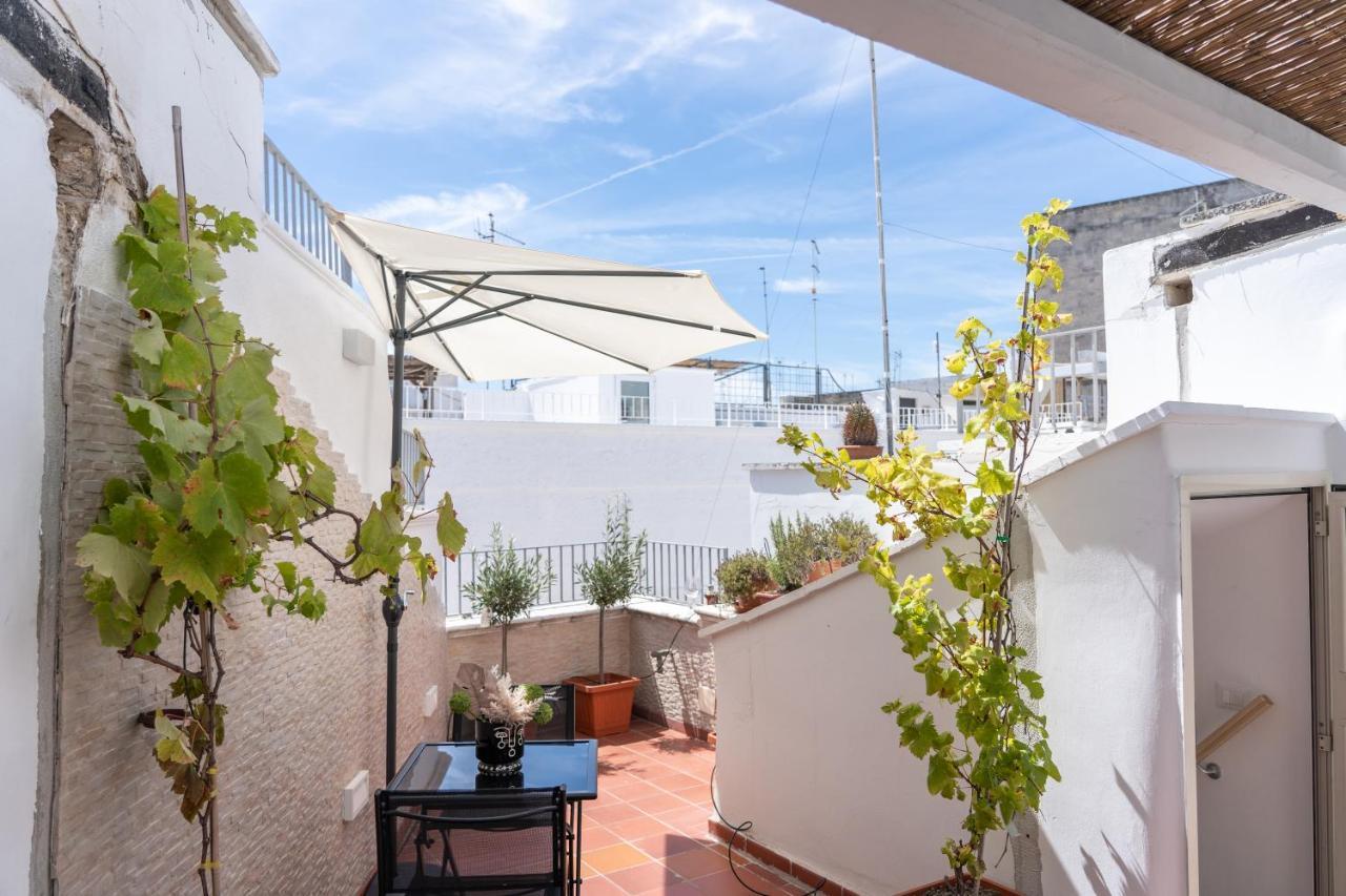 Wineart House, Terracielo Indipendente Nel Centro Di Monopoli公寓 外观 照片